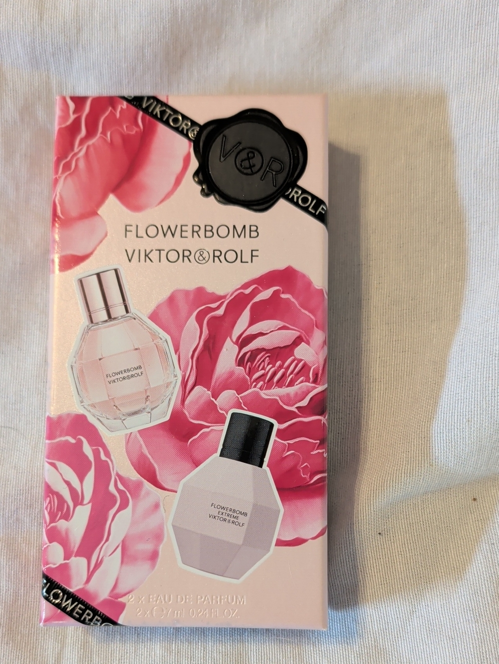 Viktor & Rolf Flowerbomb Gift Set - Pink Floral Packaging